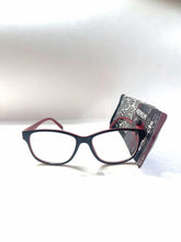 Foster Grant premium reading glasses simply Spec Kinsey black red color +3.25